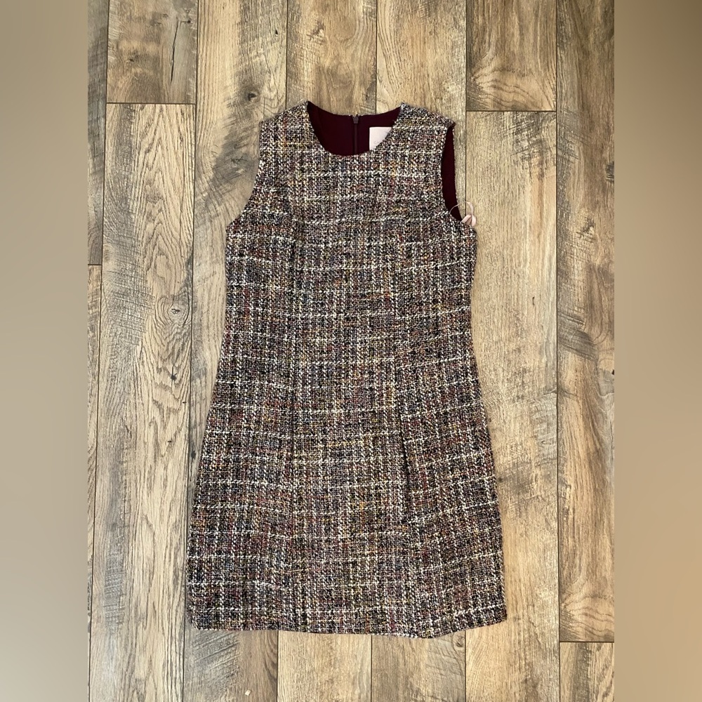 Gal Meets Glam Tweed Dress